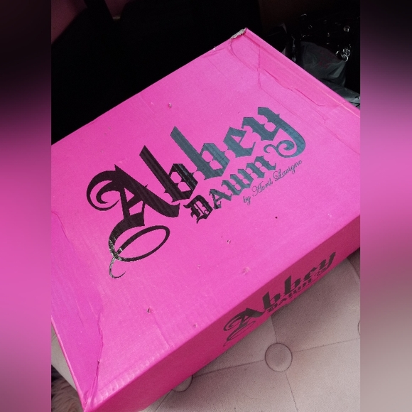 Fuzzy studded leopard print punk rock peep toe heels! - Picture 8 of 9